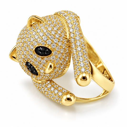 10MP10011LQ Anillo en oro amarillo de 10 Kilates