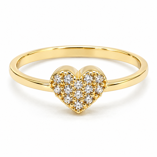 10MP10030LQ Anillo en oro amarillo de 10 Kilates