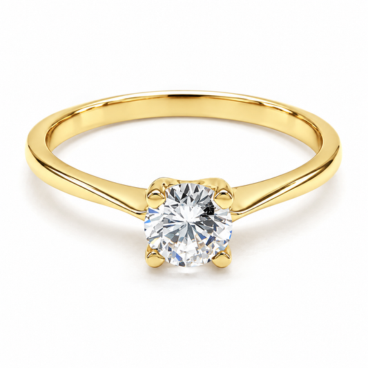 Anillo de compromiso en oro amarillo de 14 Kilates | 11ZA77LQ
