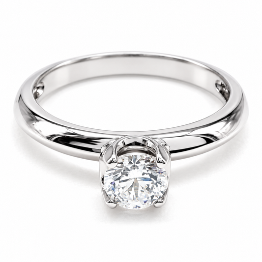 Anillo de Compromiso en oro blanco de 14 kilates | 11ZB104LQ
