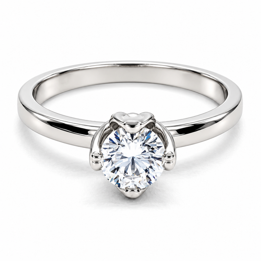 Anillo de compromiso en oro blanco de 14 Kilates | 11ZB65LQ