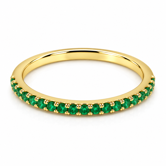 Churumbela en oro amarillo de 14 Kilates montado en diamantes naturales | 22CHA252406LQ