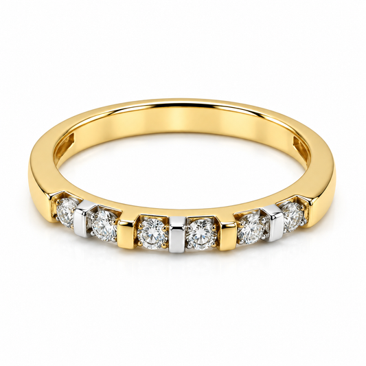 Churumbela en oro amarillo de 14 Kilates con Diamantes naturales | 22CHA274LQ