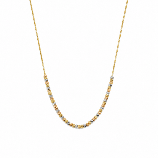 Collar en oro florentino de 14 Kilates | 6040234LQ