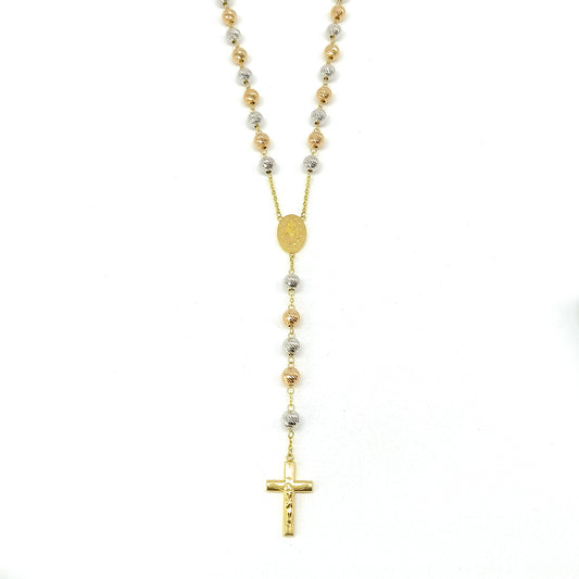 Rosario en oro florentino de 14 Kilates | 6040251LQ