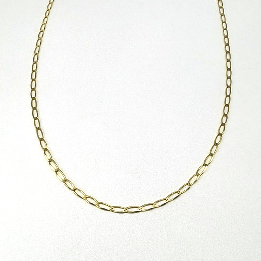 6050078LQ Cadena de eslabones en oro amarillo de 10 kilates