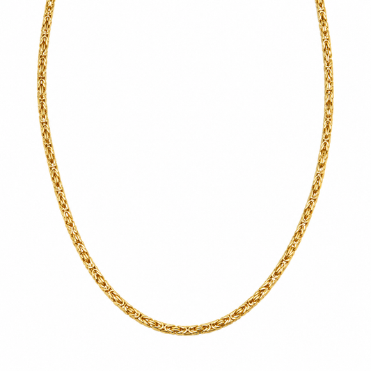 Cadena tipo Bizantino de oro de 10 Kilates | 6050080LQ