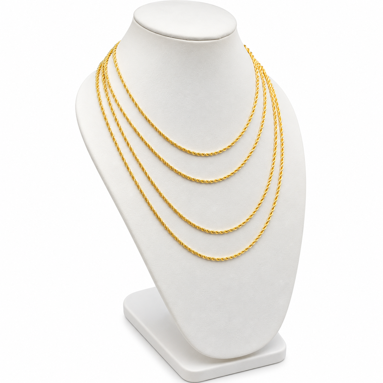 Cadena tipo torsal en oro amarillo de 10 Kilates | 6050176LQ