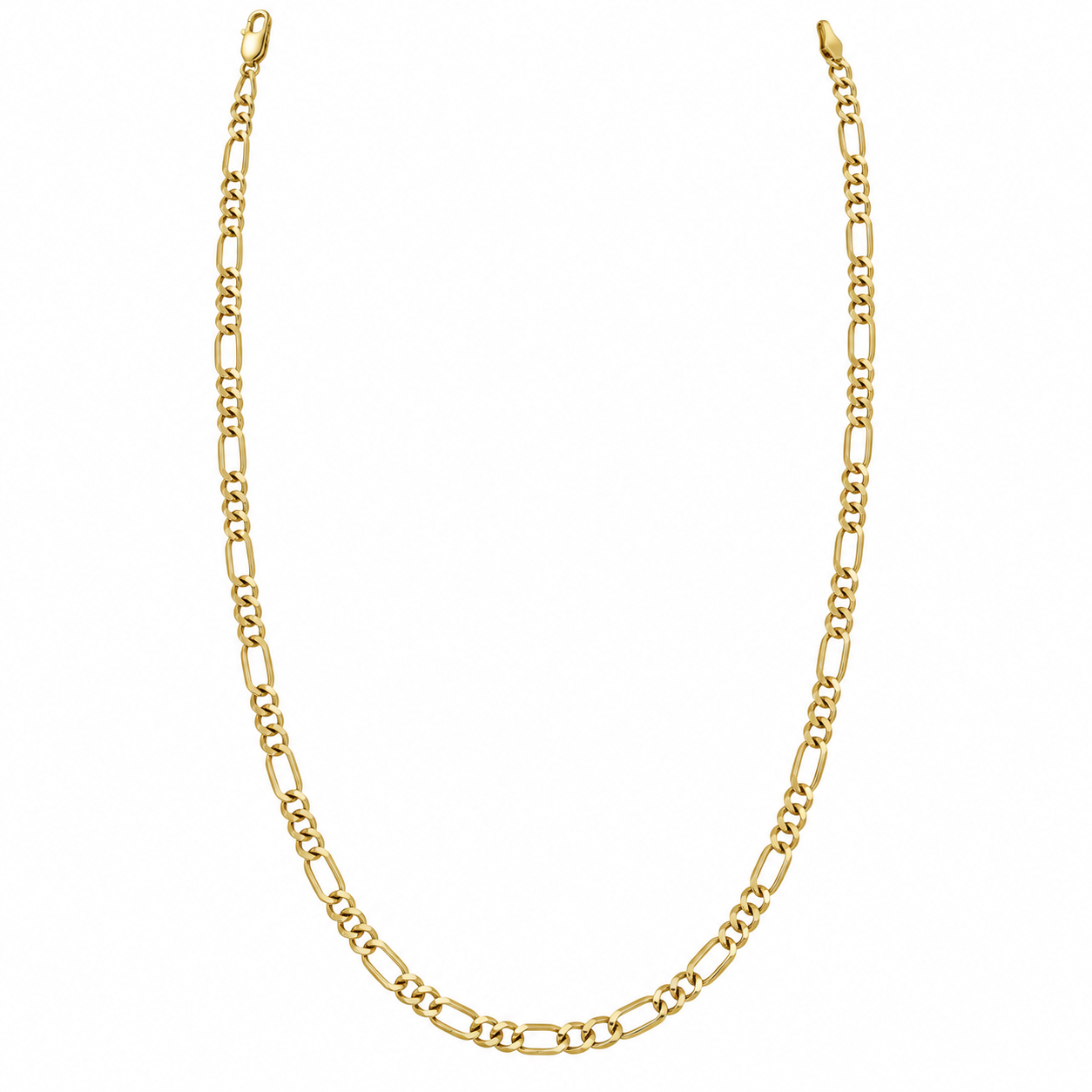 Cadena de eslabones 3x1 en oro amarillo de 10 Kilates 6050339LQ