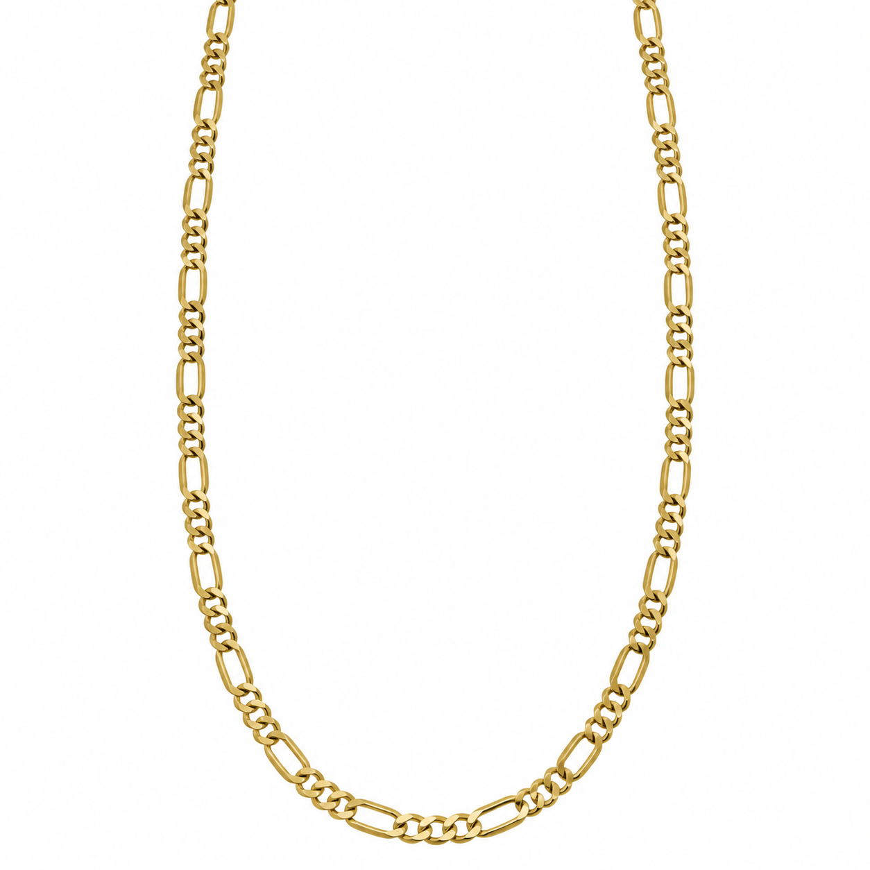 Cadena de eslabones 3x1 en oro amarillo de 10 Kilates 6050340LQ