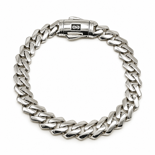 Pulso Monaco en oro blanco de 10 Kilates | 6210384LQ