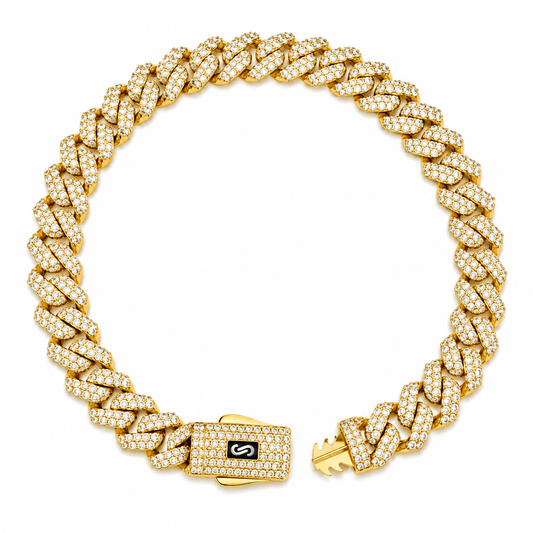 Pulso Mónaco en oro amarillo de 10 kilates | 6210477LQ
