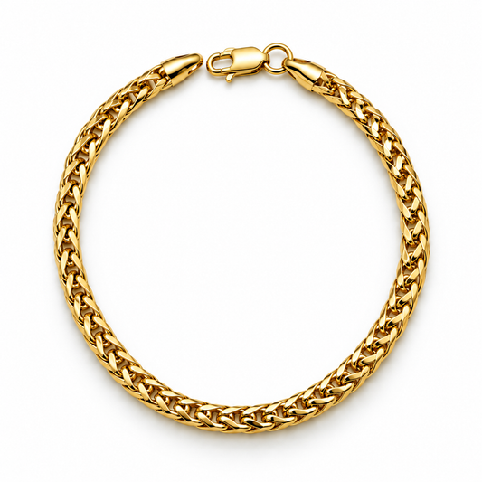 Pulso tipo espiga en oro amarillo de 10 kilates | 6210484LQ