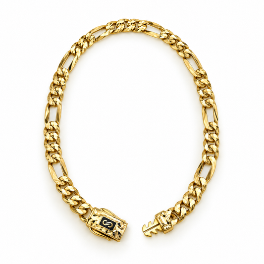 Pulso Monaco en oro amarillo de 14 Kilates | 6220199LQ