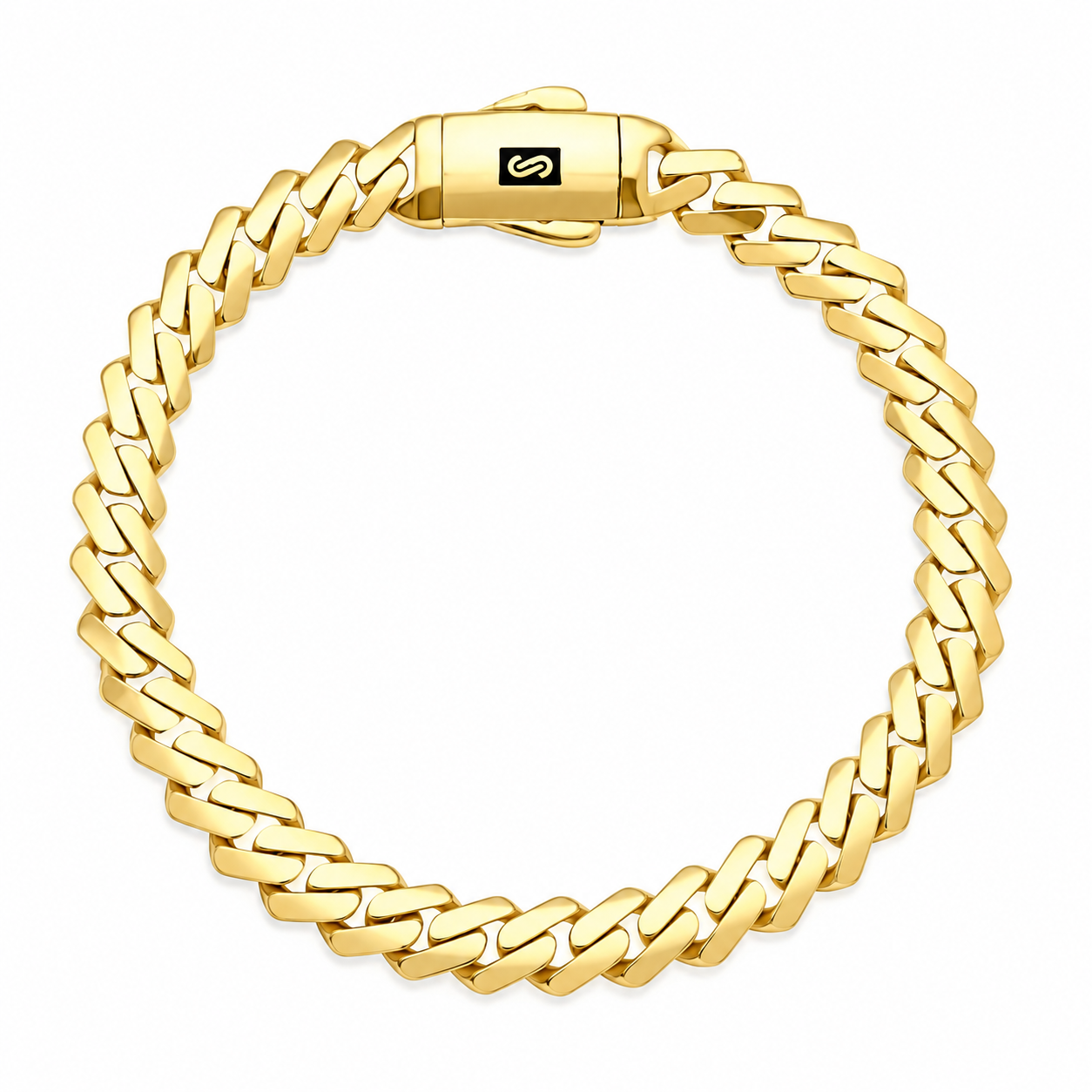 6220204LQ Pulso Monaco en oro amarillo de 14 Kilates