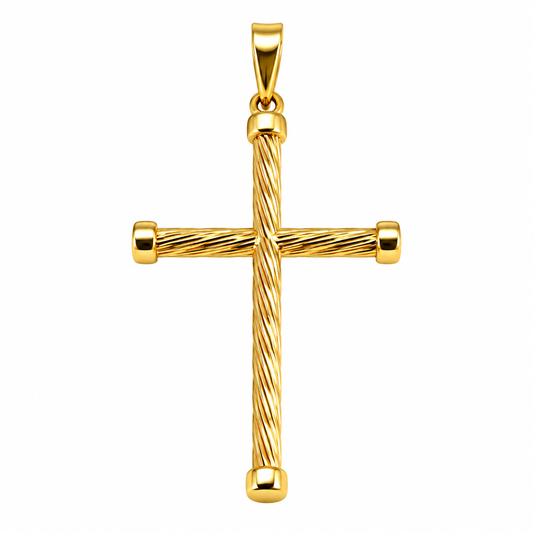 Cruz en oro amarillo de 10K | 6310036LQ