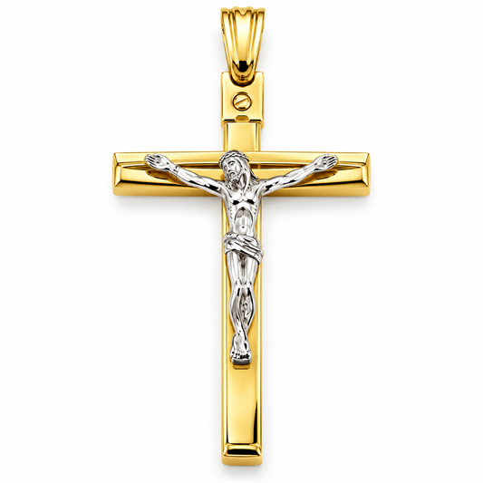 Cruz en oro amarillo de 14K | 6340088LQ