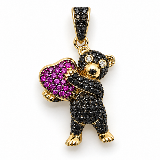 Dije de oso en oro amarillo de 10K | 6510112LQ