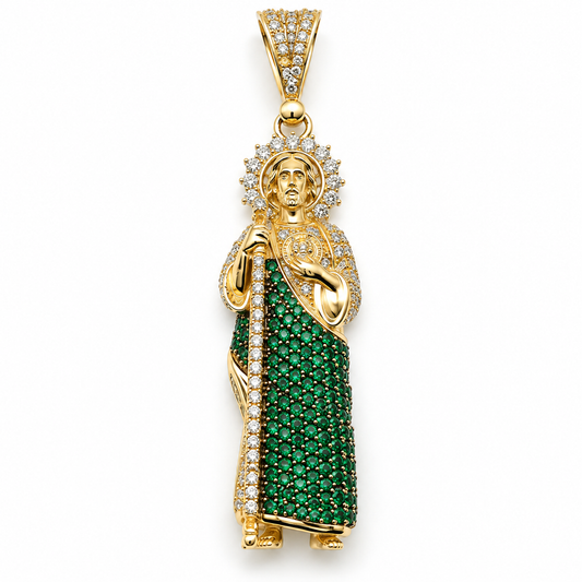Dije de San Judas Tadeo en oro amarillo de 10K | 6510152LQ