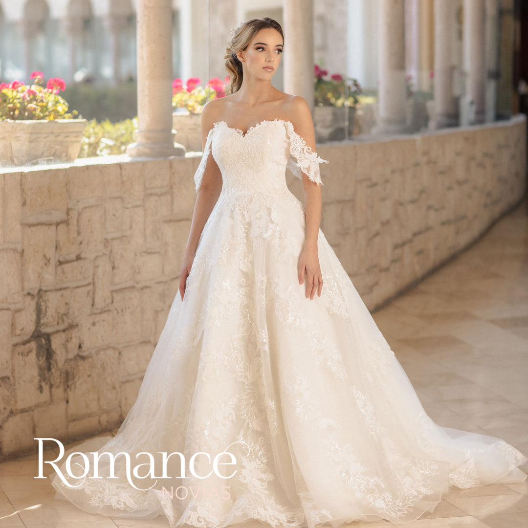 Vestido de Novia en corte Princesa – Joyería El Especialista
