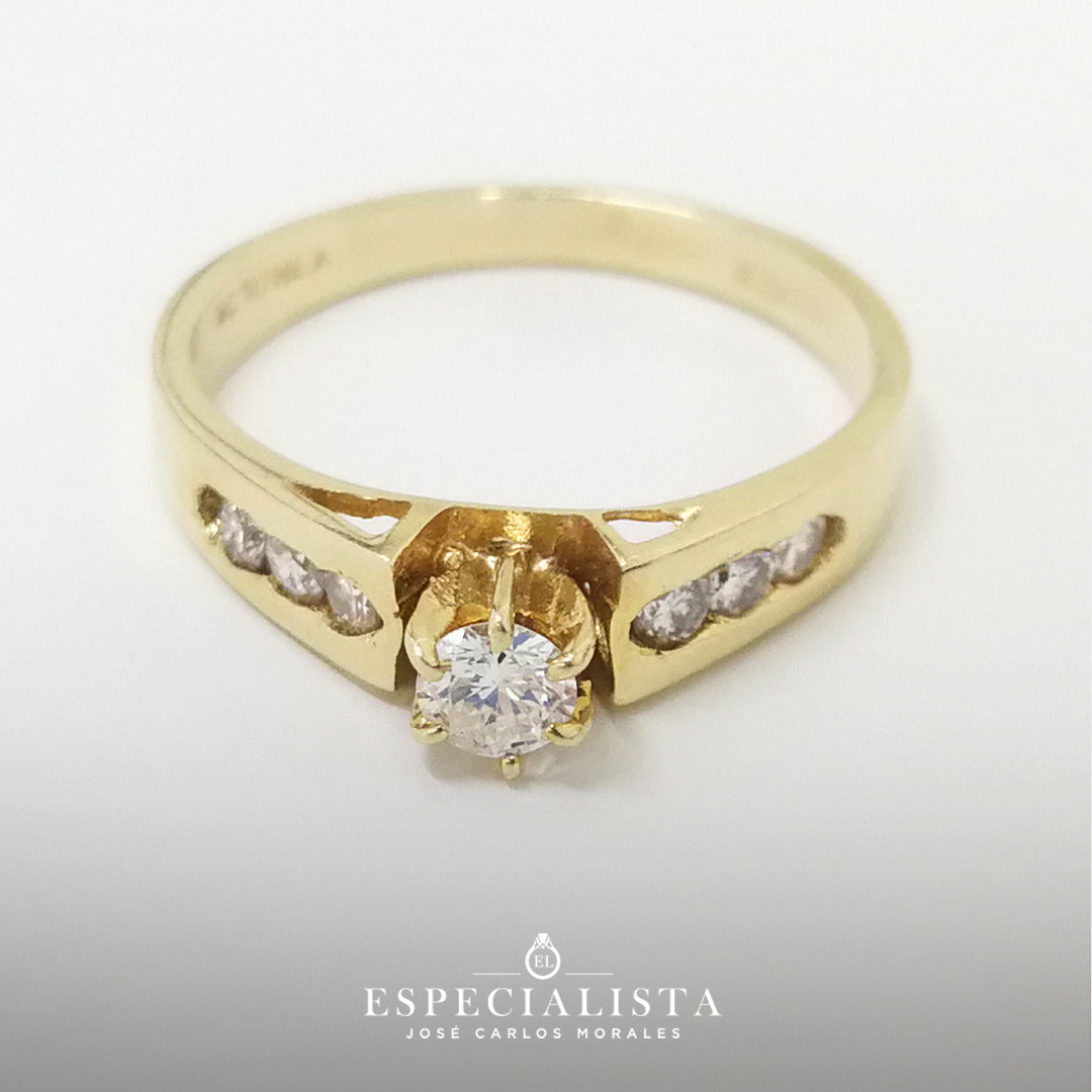 Joyas Anillos De Diamantes Mercadolibre Anillo Con Quilates
