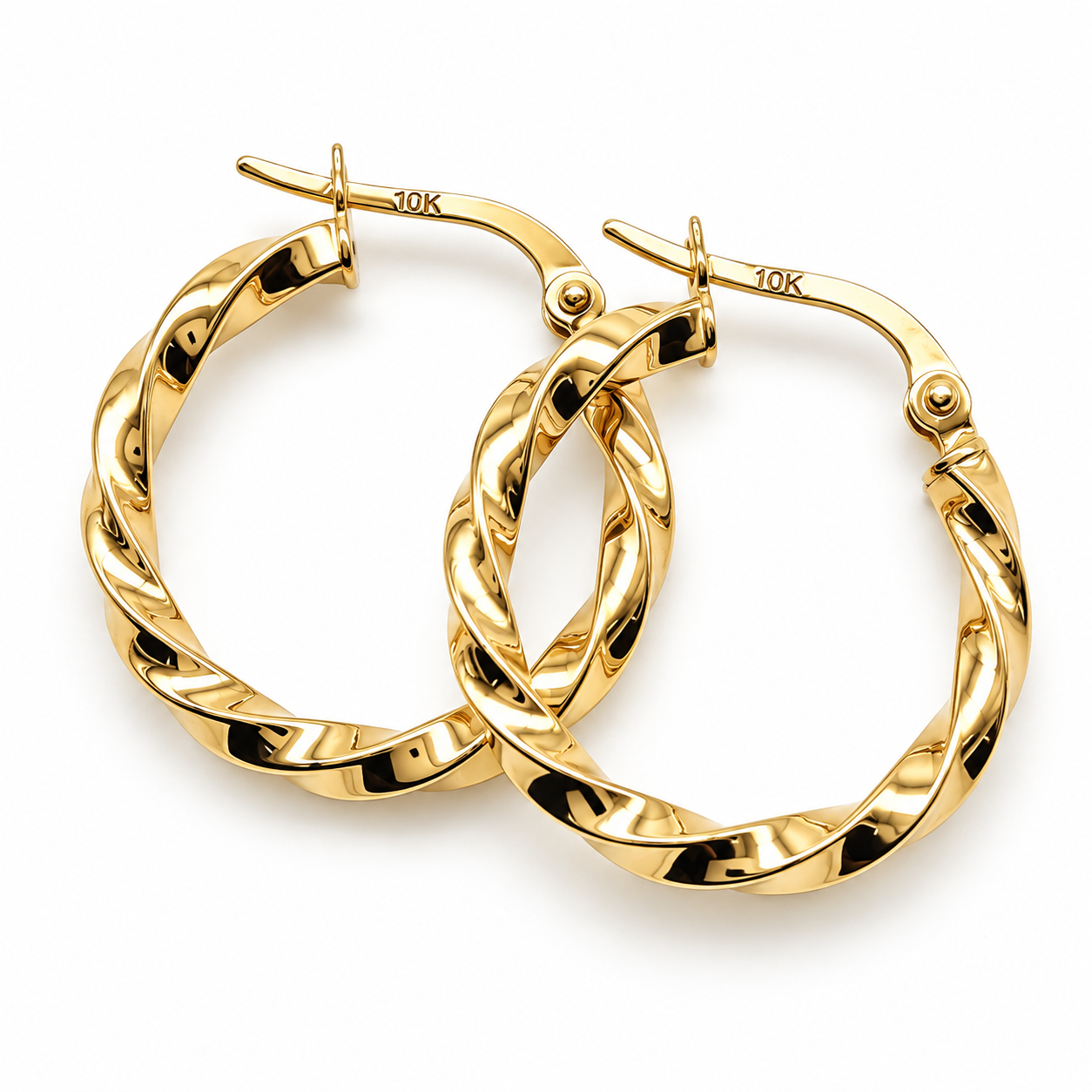 Aretes y Arradas de oro de 10 y 14 Kilates