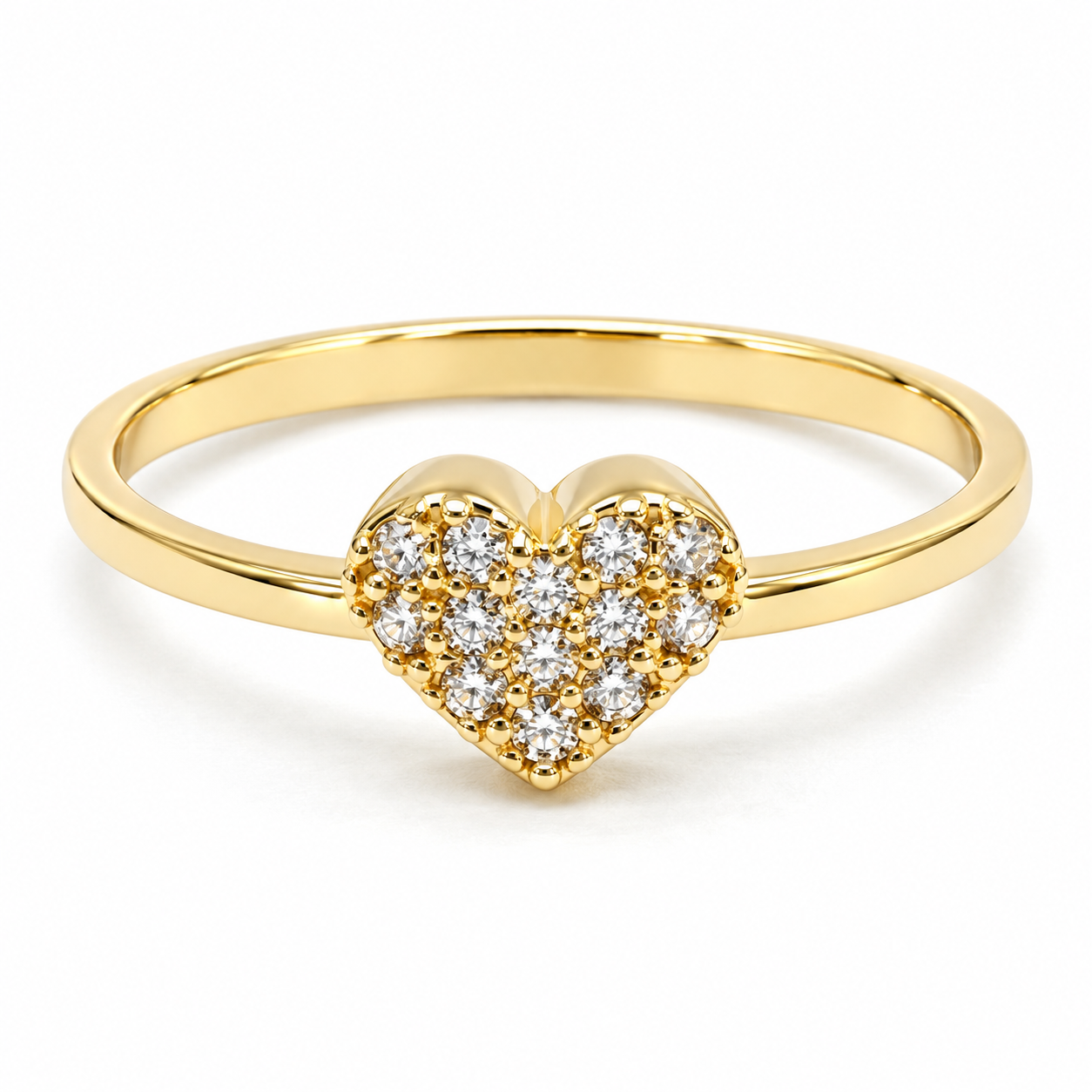 10MP10030LQ Anillo en oro amarillo de 10 Kilates