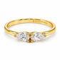 10MP10035LQ Anillo en oro amarillo de 10 Kilates