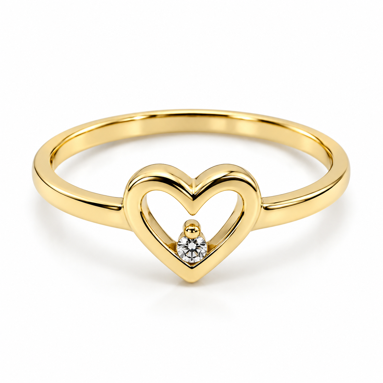 10MP14009LQ Anillo en oro amarillo de 10 kilates