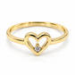 10MP14009LQ Anillo en oro amarillo de 10 kilates