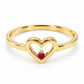 10MP14009LQ Anillo en oro amarillo de 10 kilates