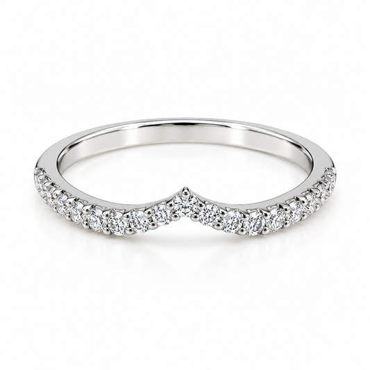 Anillo en oro de 14 kilates con circonias | 10MP14029LQ
