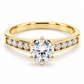 11ZA21LQ Anillo de compromiso en oro amarillo de 14 Kilates