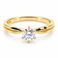 Anillo de compromiso en oro amarillo de 10 Kilates | 18ZA461LQ