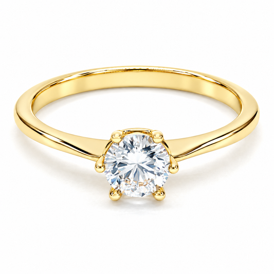 Anillo de compromiso en oro amarillo de 14 Kilates | 11ZA64LQ