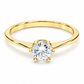 Anillo de compromiso en oro amarillo de 14 Kilates | 11ZA64LQ