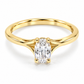 Anillo de compromiso en oro amarillo de 14 Kilates | 11ZA7191LQ