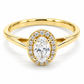Anillo de compromiso en oro amarillo de 14 Kilates | 11ZA71LQ