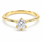 Anillo de compromiso en oro amarillo de 14 Kilates | 11ZA823LQ