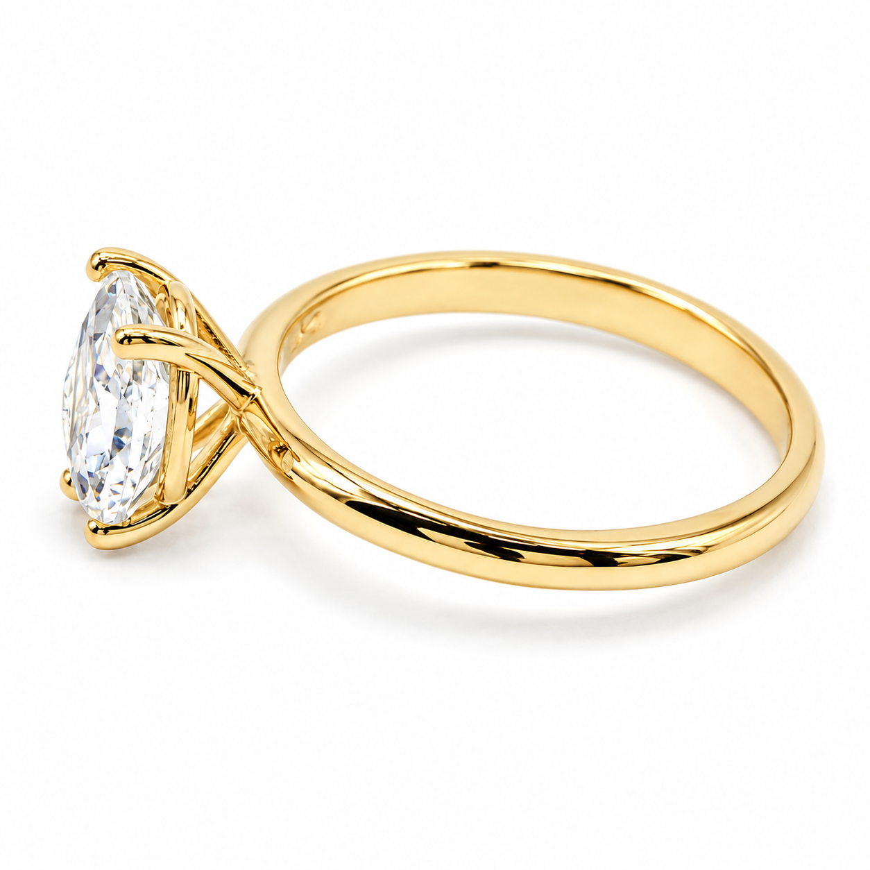 Anillo de compromiso en oro amarillo de 14 Kilates | 11ZA8790LQ