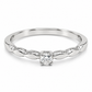 Anillo de compromiso en oro blanco de 14 Kilates | 11ZB13LQ