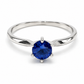 Anillo de compromiso en oro blanco de 14 Kilates | 11ZB244LQ-AZ