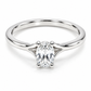 Anillo de compromiso en oro blanco de 14 Kilates | 11ZB7191LQ