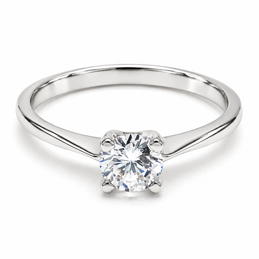 Anillo de compromiso en oro blanco de 14 Kilates | 11ZB77LQ
