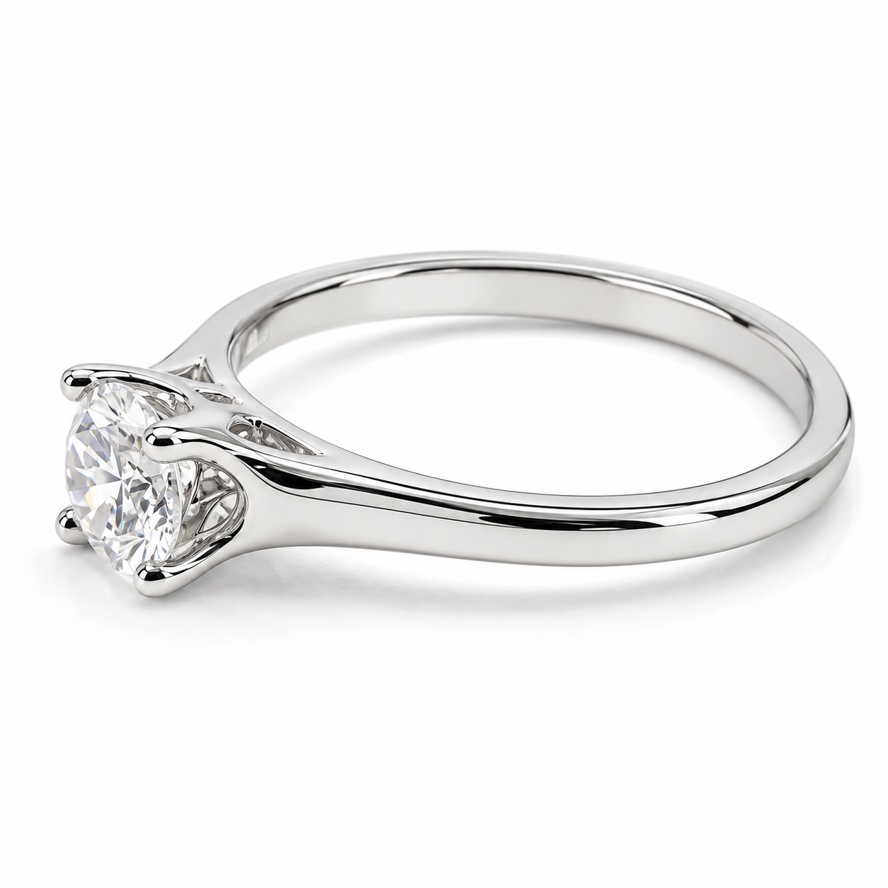 Anillo de compromiso en oro blanco de 14 Kilates | 11ZB796LQ