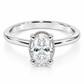 Anillo de compromiso en oro blanco de 14 Kilates | 11ZB8791LQ