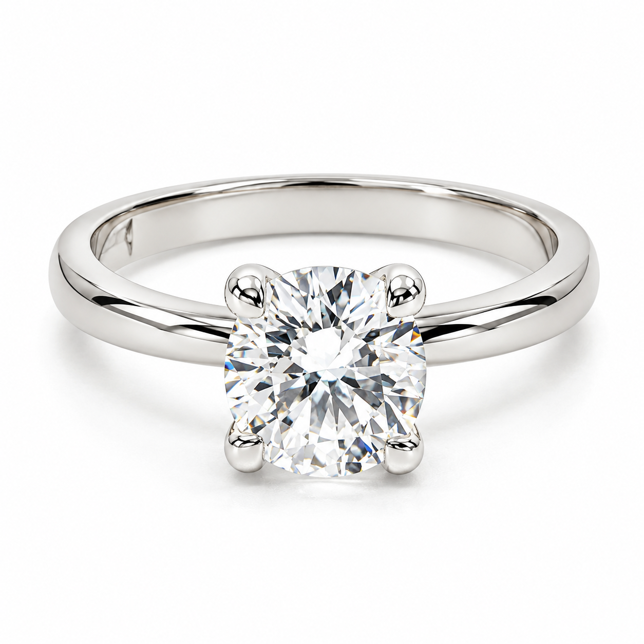 Anillo de compromiso en oro blanco de 14 Kilates | 11ZB8793LQ