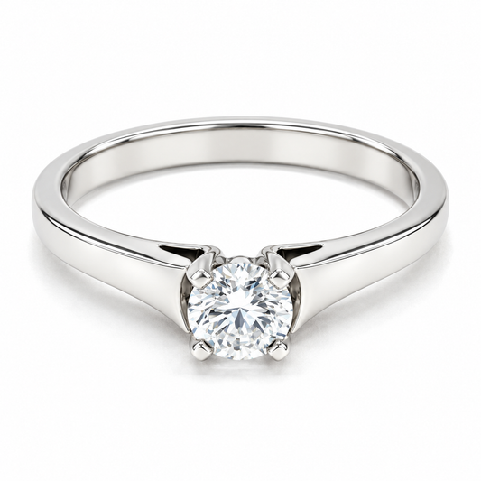 Anillo de Compromiso en oro blanco de 14 kilates | 11ZB9008LQ