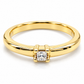 11ZE02LQ Anillo de Compromiso en Oro Amarillo de 14 kilates