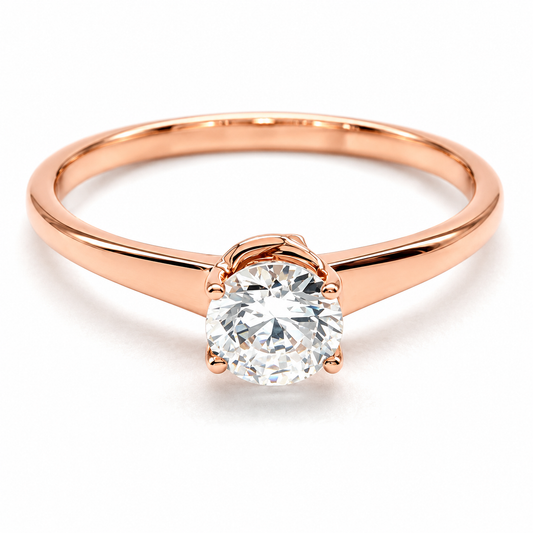 Anillo de Compromiso en Oro Rosa de 14 kilates | 11ZR3427LQ